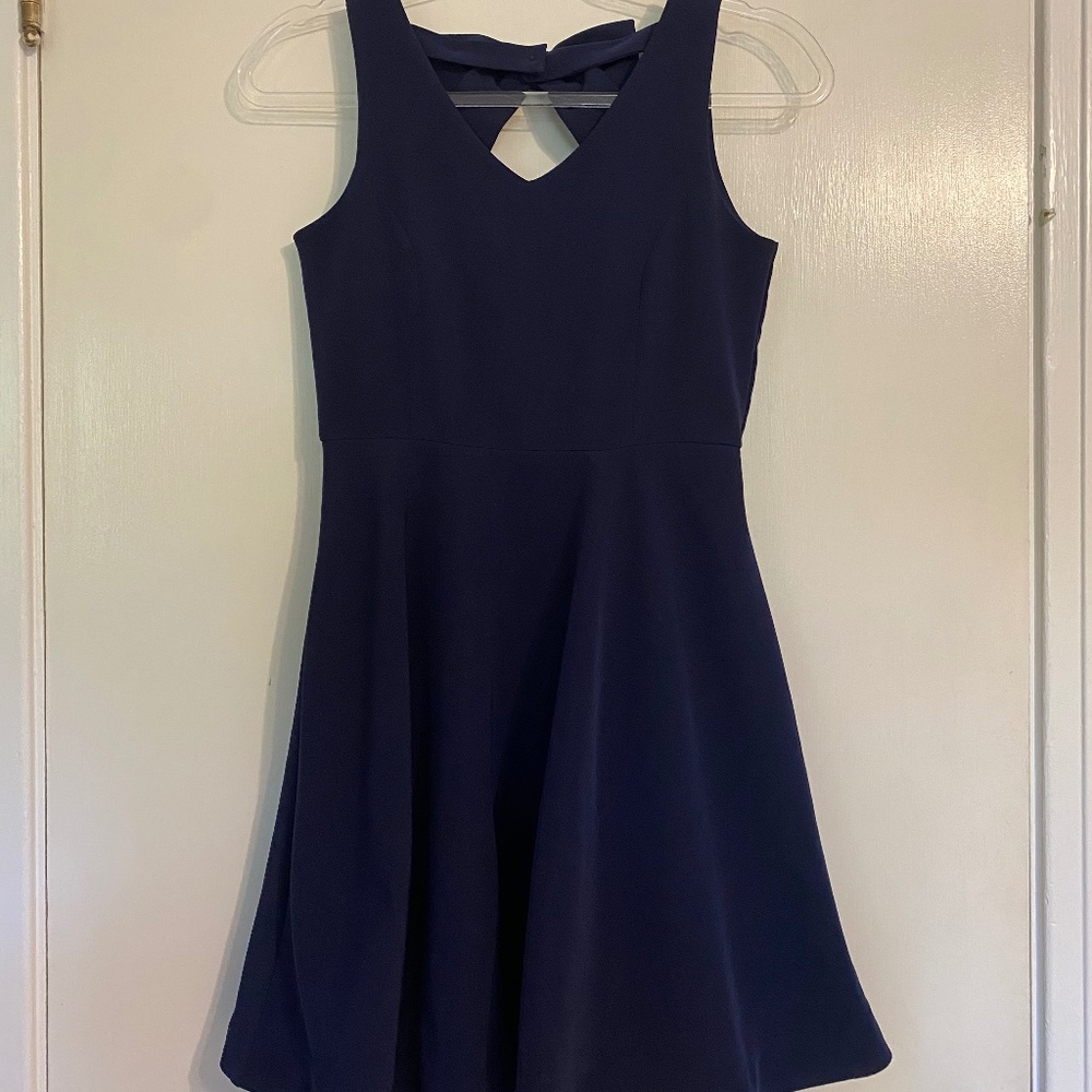 Dillard’s Navy blue semi-formal dress
